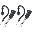Midland AVPH4 Ear Clip Headsets for Midland GMRS (Pair)