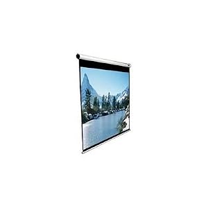Elite Screens M100XWH 16:9 Aspect Ratio 100in Manual Pull Down Projection Screen