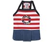 Yacht Club Dog Dress with Pleated Skirt (XSmall)