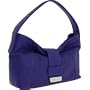 Liz Claiborne Jackie Purple Leather Hobo