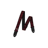 Dunlop D38 Strap Flame Red