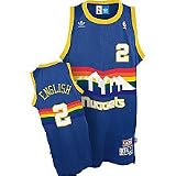Adidas Denver Nuggets Alex English Youth (Sizes 8-20) Soul Swingman Road Jersey Small