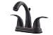 Hardware House H10-6597 Hartford 4-Inch Two Handle Lavatory Faucet, Oil Rubbed Bronze