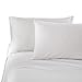 Honeymoon 1800 Brushed Microfiber Bed Sheet Set, Ultra Soft,  Queen - White
