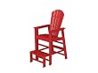 Recycled Venice Beach Outdoor Patio Adirondack Lifeguard Chair - Candy Apple Red