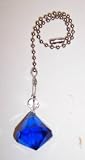 ABC Product Harbor Breeze ~ Pendant Ceiling Fan Chain Pull (Crystal Blue)