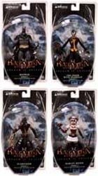 DC Direct Batman Arkham Asylum Series 1 Set of 4 Action Figures Batman, Joker with Scarface