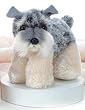 Plush Schnauzer, Stein Mini Flopsie 7"
