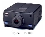 Epson ELP-3000 LCD Projector with hard traveling suitcase