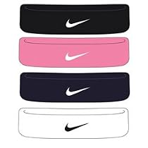 Nike Swoosh Headband (Size: One Size) (Colour: White / Black )