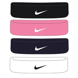 Nike Swoosh Headband (Size: One Size) (Colour: Navy Blue / White )