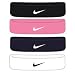 Nike Swoosh Headband (Size: One Size) (Colour: Navy Blue / White )