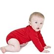 American Apparel Infant Baby Rib Long Sleeve One-Piece