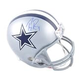 TONY ROMO SIGNED AUTOGRAPHED MINI HELMET DALLAS COWBOYS COA + HOLOGRAM