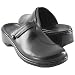 Clarks Plum Womens Leather Clog