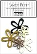 Felt Flowers-Neutral by Hero Arts