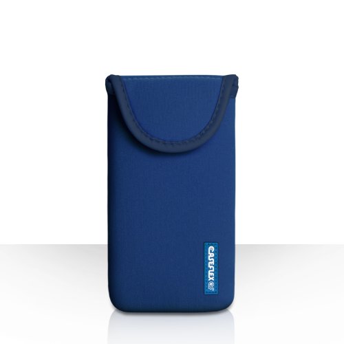 Caseflex iPhone 6 Case Blue Neoprene Pouch Cover
