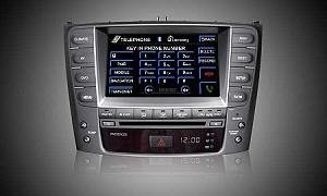 Fly Audio Multimedia In-Dash GPS DVD CD MP3 Bluetooth System for Lexus IS250/350 06-08