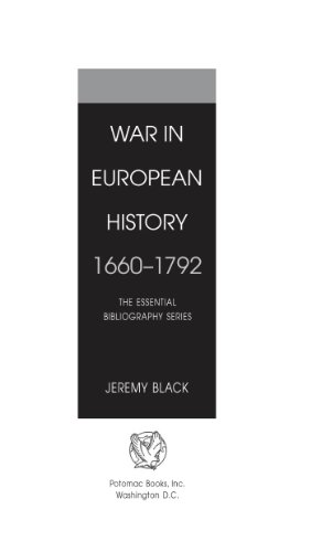 War in European History, 1660-1792: The Essential Bibliography