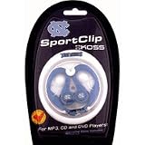 University of North Carolina SportClip Earphones with Wind Up Storage Case for MP3, CD,... by DVD Player