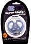 University of North Carolina SportClip Earphones with Wind Up Storage Case for MP3, CD, DVD Players, Blue