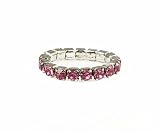 Toe Ring - Crystal Band ~ Rose