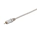 AmerTac - Zenith AS3015B 24K Gold Premium Subwoofer Cable 15 Feet