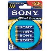 Sony Platinum Alkaline AAA 8 pack