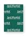 Tough Guy 2NTJ3 Antimicrobial Scouring Pad, Green, PK 20