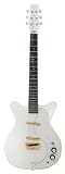 31gFSvSEhVL. SL160  Danelectro DC 59 DC 50th Anniversary  White W/ Gold Hardware Limited Edition 6 String Electric Guitar