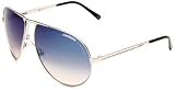 Carrera 1/B/S Aviator Sunglasses, Palladium/Grey