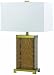 AF Lighting 8210-TL Out of Africa Table Lamp, Amber Crystal