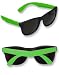 Toys : Retro 90s Days of Thunder Neon Green & Black Sunglasses