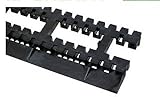 【城東テクノ】モルタル止付キソパッキンロング KP-L102MS35 ブラック(JC) 1ケース（20本入り）