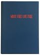Embossed "Write Free Live Free" Journal Diary, Hard Cover, Lined