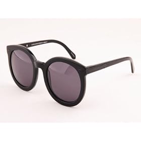 Click here to buy Karen Walker Eyewear Super Duper Strength 08806011 Black Sunglasses Smoke Mono by Karen Walker.