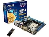 Asus F1a75-i Deluxe Motherboard (socket Fm1, Mini Itx Form Factor, Ddr3, Integrated Amd Radeon, Hd 6000 Series Graphics)
