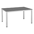 Kettler 0301822-0000 Loftausziehtisch 140/200/260 x 95 cm, silber/eisengrau