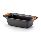 Rachael Ray Oven Lovin' 9 inch by 5 inch Nonstick Loaf Pan, Orange