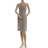 BCBG RUNWAY GRAVEL SILK WVN LACE BOW DRESS NEW 12 at BCBG MAX AZRIA RUNWAY