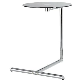 ANCIL - Table laptop Table haute - argent