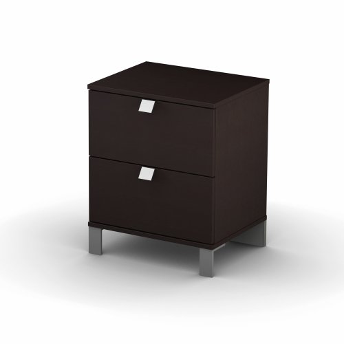 South Shore Furniture, Cakao Collection, Night Table, Chocolate