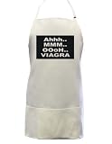 AHHH..MMM..OOOH..VIAGRA Full Size Professional Apron (3 Pockets)