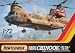 CH-47D Chinook Helicopter 1-72 Plastic Model Kit by Matchbox
