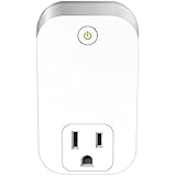 D-Link DSP-W110 Wi-Fi Smart Plug, Turn On/Off Your Electronics from Anywhere, Compatible with Amazon Echo