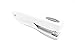 Ergonomic Desktop Stapler, PraxxisPro Fortis Grip (White)