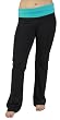 Alki'i Luxurious Cotton Lycra Fold over Yoga Pants