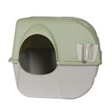Omega Paw Self-Cleaning Litter Box, Regular, Taupe Omega Paw Self-Cleaning Litter Box, Regular, Taupe