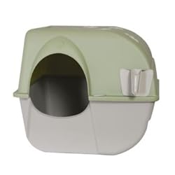 Omega Paw Self-Cleaning Litter Box, Regular, Taupe