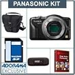 Panasonic Lumix DMC-GF3 Camera Body, Black - Bundle - with 8GB SD Memory Card, Camera Case, USB 2.0 SD Card Reader, - FREE: Red Giant Magic Bullet PhotoLooks V1.5 Software, for Mac & Windows a $199.00 Retail Value